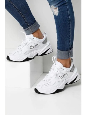 Nike  Nike M2K Tekno Leather Sneaker Gerçek Deri Beyaz  Spor Ayakkabısı