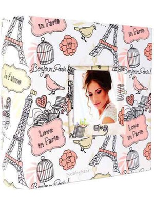 Gifts For You Deri 100'LÜK 10X15CM. Pencereli Memory Fotoğraf Albümü