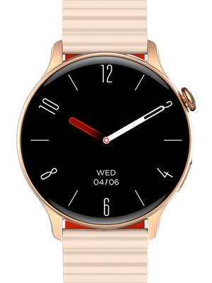 Spovan Atlasx Mate Amoled Aod Arama Cevaplama Tansiyon Stres Akıllı Saat