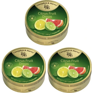 Cavendish & Harvey  3’lü Karışık Limon Aromalı Şeker 200 gr