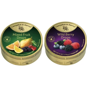 Cavendish & Harvey  2’li Böğürtlen ve Karışık Meyveli Şekerler 175200 Gr