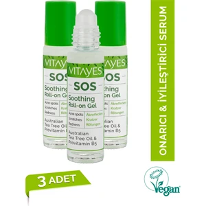Sos Serum Siyah Nokta Akne Cilt Problemi Onarıcı Çay Ağacı Yağı Cilt Serumu