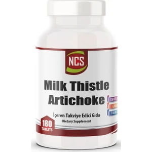 Milk Thistle Artichoke Zerdeçal Karahindiba Zencefil 180 Tablet Dulavratotu