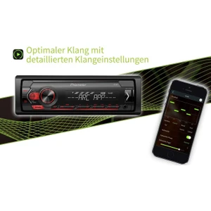 MVH-S125UI Çift Amfi Çıkışlı Oto Teyp