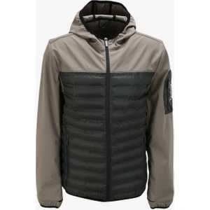 Discovery Expedition Gri Erkek Kapüşonlu Sweatmont D3WM-SWT18