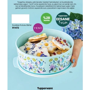Kurabiye Kutusu Bahar 1,5 Litre