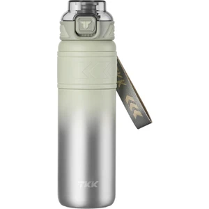 Çelik Termos Matara 900ML Gri Yeşil