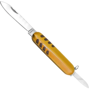 Çift Ağızlı Cep Çakısı Sarı (K5017-8)