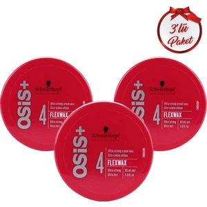 Schwarzkopf Osis Flexwax Tutucu Wax 85 ml 3 Adet