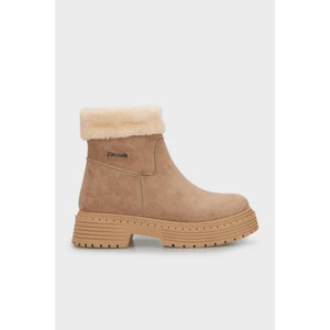 Pierre Cardin Kalın Tabanlı Kürklü Bot Bayan Bot PC52415