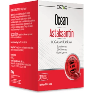 Ocean Plus Astaksantin 30 Softjel Kapsül