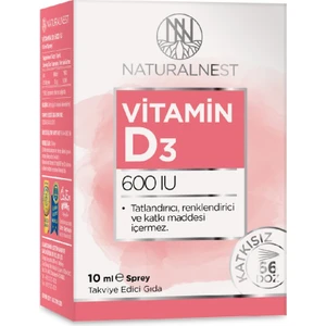 Vitamin D3 600 IU 10 ml Sprey