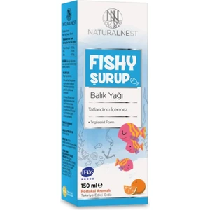 Fishy Portakal Aromalı Balık Yağı Şurup