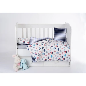 Patalena Home %100 Pamuk, 7 Parça Bebek Nevresim Takımı (Nevresim, Çarşaf, Yorgan, 2 Yastık ve Kılıfları), 100x150 cm