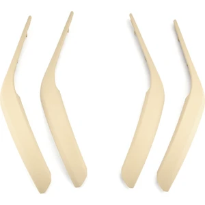 Iç Kapı Kolu Kapağı Kapı Kol Dayama Paneli Ayar Kapağı X1 E84 2010-2016 51412991777,51412991776 Bej (Yurt Dışından)