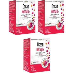 Ocean Methyl B12 500 Mg 5ml Sprey 3 Kutu