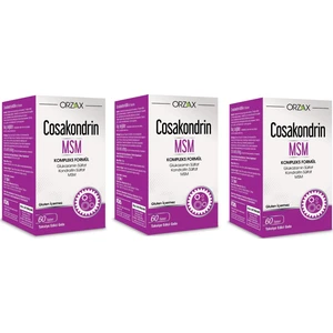 Cosakondrin Msm 60 Tablet 3 Kutu