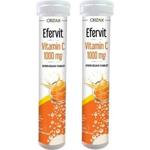 Efervit Vitamin C 1000 mg 20 Tablet x 2  - 40 Tablet