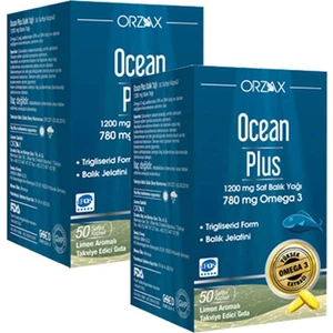Plus 1200 Mg Omega3 Balık Yağı 50 Kapsül 2 Adet