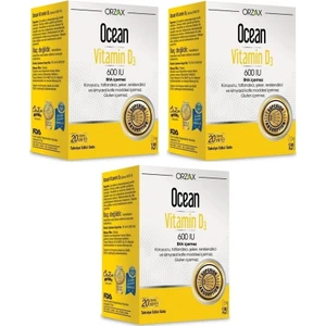Ocean Vitamin D3 600 Iu 20ML Sprey 3 Kutu