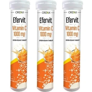 Efervit Vitamin C 1000MG 20 Tablet x 3 - 60 Tablet