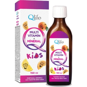 Multivitamin + Mineral Kids Karışık Meyveli Şurup 150 cc