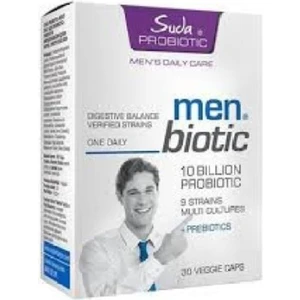 Probiotic Men Biotic 10 Billion Probiotic 30 Veggie Caps