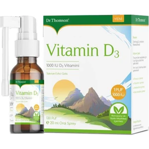 Dr. Thomson Vitamin D3 1000 Iu Sprey 20 ml