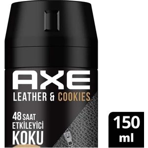 Erkek Deodorant & Bodyspray  Leather & Cookies 48 Saat Etkileyici Koku 150 ML