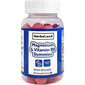 Gummies Magnezyum ve Vitamin B6 60 Çiğnenebilir Form