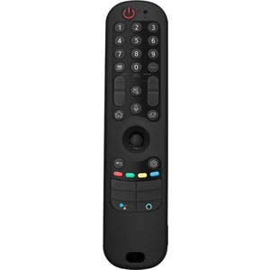 Lg Smart Tv Için Yumuşak Silikon Koruyucu Uzaktan Kumanda Kılıfları AN-MR21GC / MR21N / MR21GA(SIYAH) (Yurt Dışından)