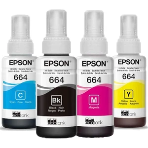 Erce Bilişim Epson  L550 Uyumlu 4 Renk 664 Mürekkep Seti