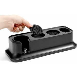 Kahve Sabotaj Tutucu Raf Portafilter Standı Espresso Dağıtıcı Mat Raf 51/53/58MM Kahve Makinesi Aracı Aksesuarları-Gri (Yurt Dışından)