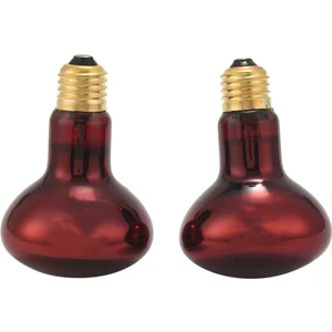 100 W 2 Paket Kızılötesi Isı Lamba Ampulü Kırmızı Işık Isı Ampulleri Evcil Hayvan Kertenkele Sakallı Yılanlar ve Amfibiler Için 220 V (Yurt Dışından)