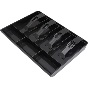 Yazar Kasa Çekmecesi - Tepsi Değiştirme 4 Banknot/3 Paralı Yazar Kasa Ekleme Tepsisi, 12,6 x 9,6 x 1,4 Inç (Yurt Dışından)