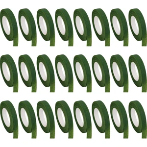 24 Rulo Çiçek Bant Çiçekçi Kağıt Kök Buket Kök Sarma Çiçek Aranjmanı Için Sarma Bandı (1/2 Inç x 30 Yards) (Yurt Dışından)