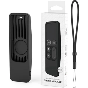 2017 Hd/4k Siri Remote Tv Için Siri Remote 1. Nesil Kılıf, Anti Silikon Kapaklı, Siyah (Yurt Dışından)