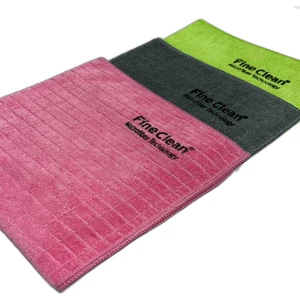 Fine Clean 3 Adet Sihirli Mikrofiber Kareli Mutfak Bezi Leke Tutmaz 40X40 cm