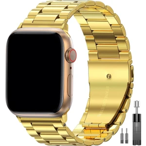 Apple Watch Uyumlu 42MM 44MM 45MM 49MM 1/2/3/4/5/6/se/7/8/9/ultra 2 Metal Kordon Premium