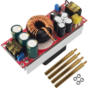 1500W Dc-Dc Boost Modülü 12-48V Ila 24-72V 30A Ayarlanabilir Sabit Gerilim ve Akım Elektrikli Araba Güç Kaynağı Modülü (Yurt Dışından)