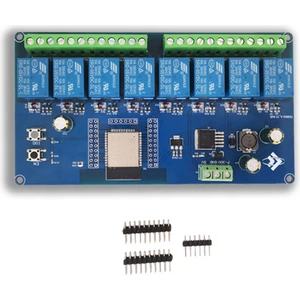 ESP32 Wıfı Bluetooth Ble 8 Yollu Röle Modülü ESP32-WROOM Ikincil Geliştirme Kurulu DC5-30V Güç Kaynağı (Yurt Dışından)
