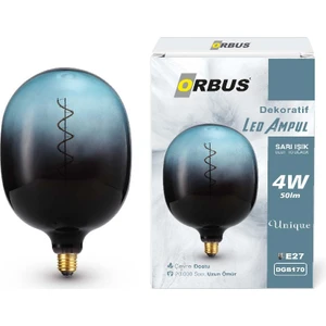 Dekoratif LED Ampul Blue To Black 4W 50LM DGB170