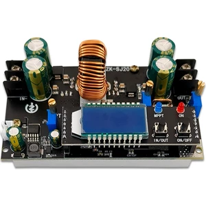 -SJ20 LCD Ekranlı Otomatik Yükseltme Aşağı Modülü Mppt Boost Dönüştürücü Güç Kaynağı Modülü Ayarlanabilir Kart (Yurt Dışından)
