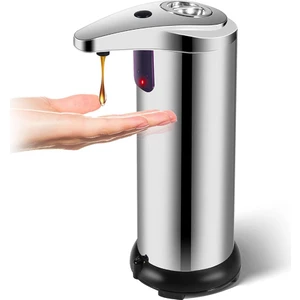 Otomatik Sabunluk Fotoselli Sabunluk, Kızılötesi Hareket Sensörü Akıllı El Sabunluk Mutfak Banyo Için (Yurt Dışından)