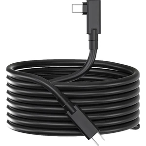 Pico 4 Bağlantı Sanal Gerçeklik Tip-C USB 3.2 Veri Aktarımı Hızlı Şarj Kablosu Için Kulaklık Vr Kablosu Için 16FT 5 M (Yurt Dışından)