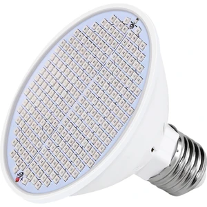 E27 300LEDS Bitki Büyüme Lambası LED Tam Spektrum Büyüme Ampuller Fide Çiçek Fito Lamba Kapalı Topraksız Bitkiler Için (Yurt Dışından)