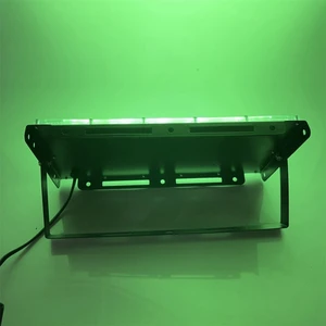 Uzaktan LED Projektör Reflektör Işık Lambası Su Geçirmez IP65 Dış Mekan Projektör Bahçe LED Rgb Spot 100 W Ab Tak (Yurt Dışından)