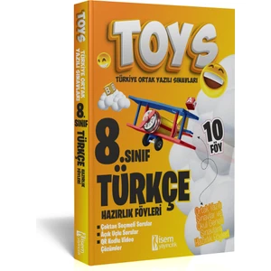 İSEM Yayıncılık 2024 Toys 8. Sınıf Türkçe Hazırlık Föyleri