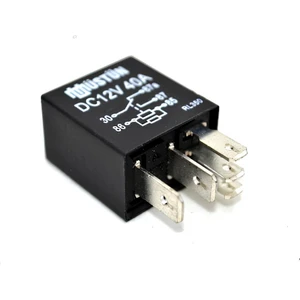 Mikro Röle 12V 40A 5p 5 Fişli Terminalli Dirençli Çift Platin