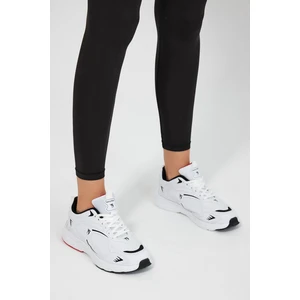 Tonny Black Unisex Beyaz Cilt Faylon Taban Rahat Kalıp Unisex Ayakkabı